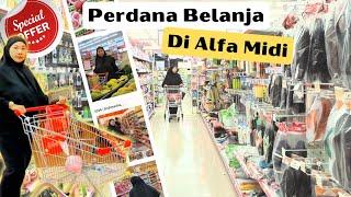 PERDANA BELANJA DI ALFA MIDI ⁉️ BANYAK DISCOUNT ⁉️ TEMPAT LUAS & NYAMAN