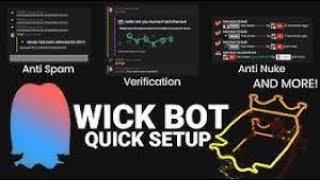 Wick Bot Full Tutorial & Setup guide