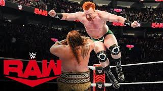 Sheamus delivers a banger against Ivar Raw highlights April 15 2024