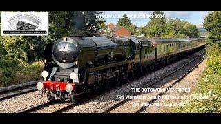 RAILWAY TOURING COMPANY - 35028 CLAN LINE THE COTSWOLD VENTURER SATURDAY 24TH AUGUST 2024