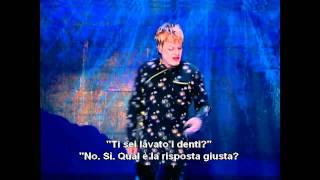 Eddie Izzard - sub Ita - italiani americani Inglesi e...bugie