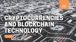 Cryptocurrencies and Blockchain Technology