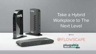 Automatic Desk Reservation with Plugable Docking Stations and Flowscape