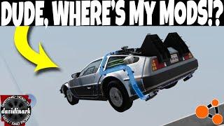 BeamNG Drive - Missing MODS After An Update? Where to LOOK BeamNG Drive tutorial