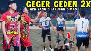 Dimas Saputra Mengamuk Saat Tarkam Voli Bersama Didin Bae Yudi Kendil dan Sadi di Singotoko Cup 2023