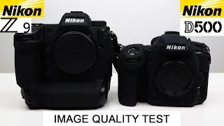 Nikon Z9 DX VS Nikon D500 - DSLR vs Mirrorless - Image Quality Test