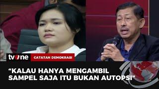 Penjelasan dr. Djaja Terkait Apakah Ada Sianida di Tubuh Mirna  Catatan Demokrasi tvOne