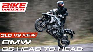 BMW GS Head To Head  New Vs Old In 4K Goodness