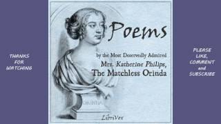 Poems matchless orinda by Katherine Philips #audiobook