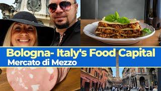 Bologna - Italys Food Capital - Mercato Di Mezzo  Bologna Italy  Full Your