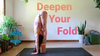 Tips to Deepen Your Forward Fold Seated or Standing