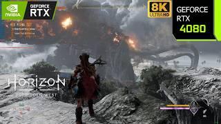 Horizon Forbidden West PC  RTX 4080 8K DLSS 3.7 Very High Settings  i7 10700F  PC Performance