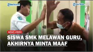 Viral Video Siswa SMK Puspitek Melawan Guru Akhirnya Minta Maaf