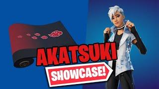 AKATSUKI WRAP SHOWCASE  FORTNITE WRAP REVIEW