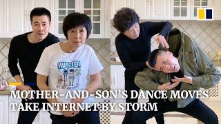 Mother-and-son duo’s dance moves take internet by storm in China