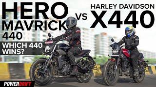 Hero Mavrick vs Harley Davidson X440 Which 440cc bike to choose? Detailed Comparison  PowerDrift