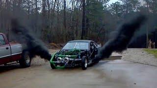 Mind Blowing Modified Engine American Muscle Cars Dyno Anti-Lag Test Ride and Race