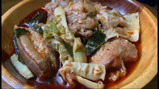 Pork with bamboo shoots recipe  Tasty pork recipe  Naga food  Naga Kitchen