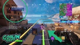 How to Force Jump onto or off a grind rail  Fortnite