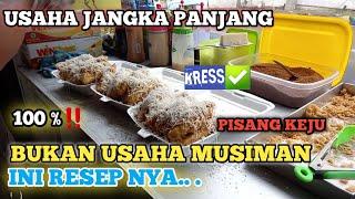 COCOK BUAT ANDA  MODAL MINIM + RESEP PISANG KEJU