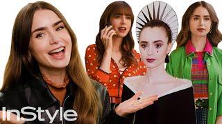 Lily Collins Reacts to Her Best Looks from Emily in Paris to Met Gala  Life Size  InStyle