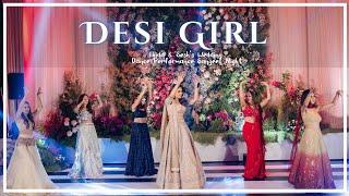 Desi Girl  Thida & Seshs Wedding Dance Performance  Sangeet Night