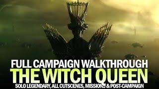 The Witch Queen Full Campaign Legendary Solo - All Missions Dialogue Cutscenes & Post-Campaign