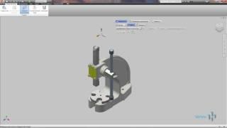 02 Сдвиг компонентов Autodesk Inventor