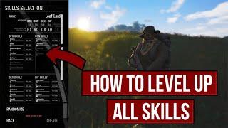 SCUM -  How To Level Up ALL Skills and How They Work  Guide 