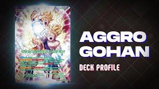 Reboot Gohan Aggro UG  DBSCG deck profile