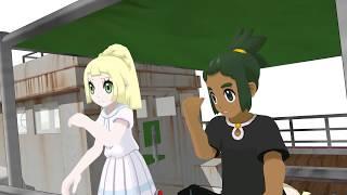 【Pokémon MMD】 Hau Teaches Lillie How To Rip A Good Fart