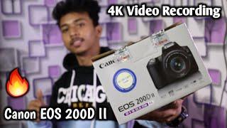 Canon EOS 200D II   Unboxing and Overview  4K DSLR  Best budget DSLR in 2021