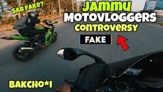 Reality of MOTOVLOGGERS CONTROVERSY  SAB KUCH FAKE