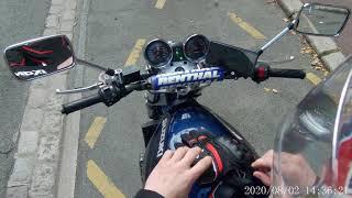 TEST Caméra sport EssentielB Xtrem 8 4K sur casque de moto