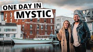 Connecticut One Day in Mystic CT - Travel Vlog  What to Do See & Eat