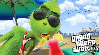 The GRINCH goes on SUMMER VACATION GTA 5 Mods