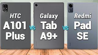 HTC A101 Plus vs Samsung Galaxy Tab A9+ vs Xiaomi Redmi Pad SE