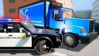 The Biggest Police Chase in Brick Rigs - Lego Cops and Robbers