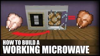How To Make A Working Microwave in Minecraft