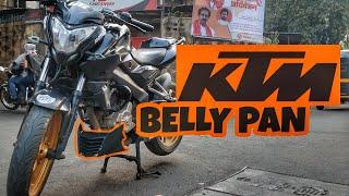 KTM Duke 200 Belly Pan In Pulsar NS 200