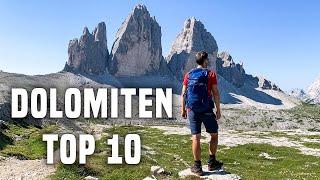 Dolomiten Top 10 Wanderungen und Bergtouren in den schönsten Bergen der Welt