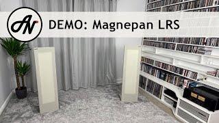 Magnepan LRS Speakers - Video Demonstration Driven by Yamaha PC4002M