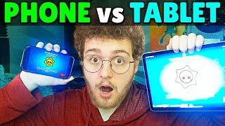 Brawl Stars PHONE vs TABLET  Pay To Win?