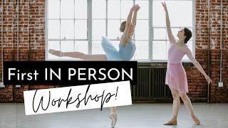 First IN PERSON Event for Kathryn Morgan & Friends  Ballet Workshop Weekend  ADULTS INCLUDED