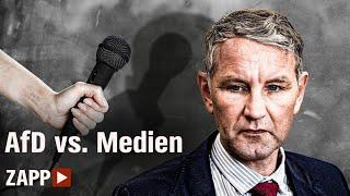 Björn Höcke Maximilian Krah & Co Scheitern Medien an der AfD?  ZAPP  NDR