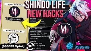 UPDATED NEW Roblox Shindo Life Hack Script GUI  Bloodline Hack Infinite Spins Auto Farm *2023*