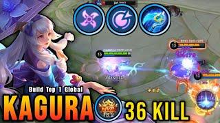 36 Kills Best Kagura One Shot Build and Emblem - Build Top 1 Global Kagura  MLBB