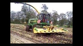 Tractor 2016- Tendt Tractor Stuck In Mud -  Mais Harvest