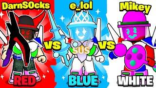 e_lol vs DarnS0cks vs FragileSilence Blue vs Red vs White Hive BOOST COMPETITION