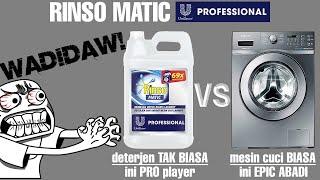 Rinso Matic Professional KHUSUS USAHA Laundry Kiloan Apa AKIBATNYA Kalau Maksa Pakai di RUMAH?